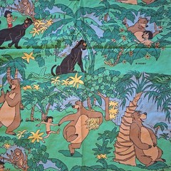 Disney The Jungle Book Vintage Flat Sheet Duvet Cover Single Side