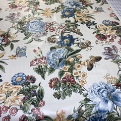 Richloom American Museum Botanical Floral Fabric Birds Butterflies Interiors 3yd