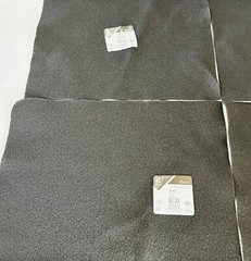 Kunin Felt Black 9×12” Sheets Qty 6 100% Recycled Purified Plastic Bottles NEW!