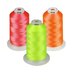 Simthread – 33 Selections – Various Assorted Color Packs of 3 Neon Colors