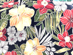 Floral Outdoor Patio Upholstery Fabric Large Colorful Blooms By The Yard