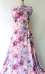 57” Wide By Yards 3D Digital Print Viscose Fabric Rayon Material For Dress Robe
