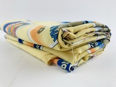 JoAnn Fabrics Yellow Hotels of the World Fabric 5 yards Beaches Italy Spain Japa