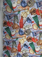 Daisy Kingdom By Leslie Beck VTG Springs Global US Baseball BLUE MULTI SBTYX44