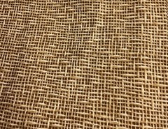 1 Yard Gold & Brown Weave “ Dimensions Style “ 44” Wide 100% Cotton
