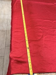 Red Burgundy Taffeta Fabric 3 Yards x 57” Wide Shiny Textured Sewing Craft