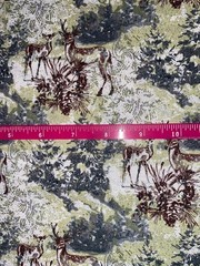 FQ Fat Quarter NEW 100% Cotton Fabric 18″X22″ FOREST WONDERLAND