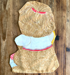 Vintage Cut & Sew Fabric Panel Spring Mills Tennis Lion 7548 Pillow Not Stuffed