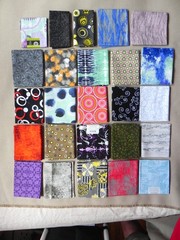 25 Fat Quarters, Assorted Abstract Patterns, Multicolor 18″x21″ Cotton Fabric #2