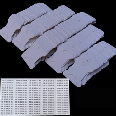 520 Pack Cardboard Floss Bobbins,Floss Cards for Wrap and Store 520bobbins