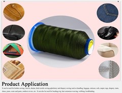 Selric [1200Yards / 26 Colors Available] Tex T135 #138 420D/3, Olive Green