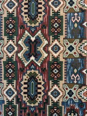 Fabric Upholstery Tapestry Kilim Bohemian Boho Tribal Southwestern 41″ L x 53″ W