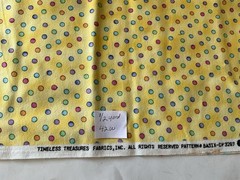 Flannel Quilting Sewing Fabric Lot Pink Green Peach Yellow White Watermelons