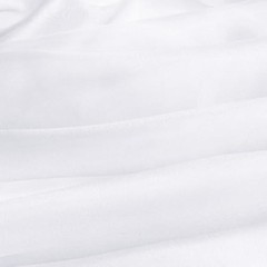 Sheer Organza Fabric by The Yard, 60 Inch Wide White Organza Fabric Bolt Bridal