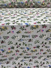 Embroidery Multicolor Floral Lace Beige Mesh Fabric Sold By The Yard Pink Yellow