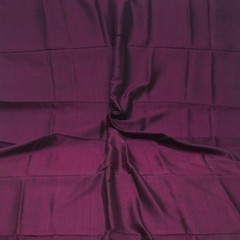 Vintage Purple 100% Pure Silk Handloom Sari Remnant 5YD Craft Fabric Silk Scrap