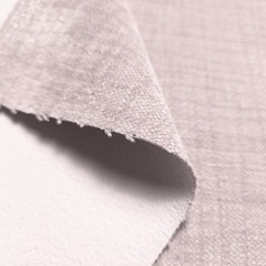 Oatmeal Taupe Woven Chenille Upholstery 56″ BY THE YARD Stabilized Backing