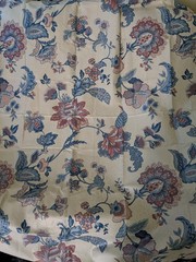 VTG Fabric Stanley King Studio Glazed Chintz Upholstery Teflon Sconset Rose 90s