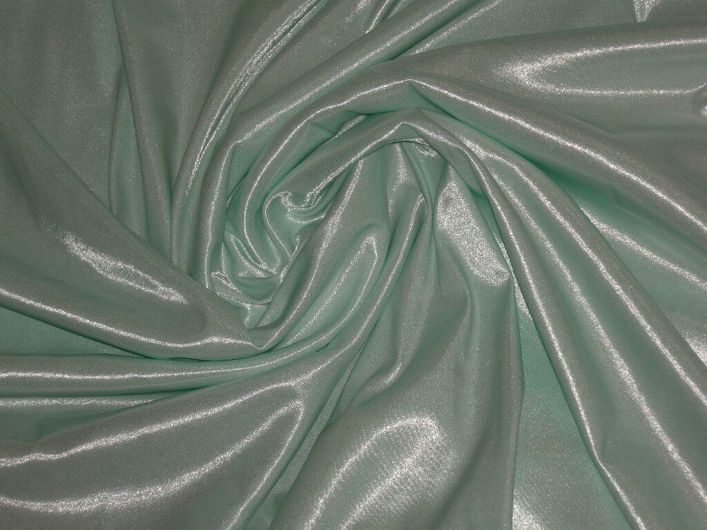 Nylon Lyrca Spandex Fabric light green luster fabric 2way 3yds 30″ x 60″ QUALITY