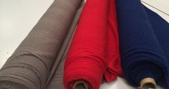 POLY SPANDEX RIB KNIT FABRIC: 140CM WIDE : SOLD BY 1/2 METRE : #SPN1