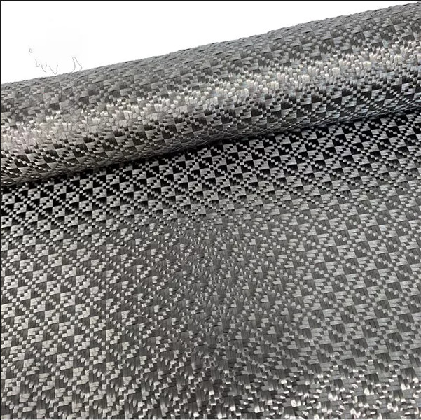 3k 260gsm Carbon Fiber Jacquard Cloth 100*50cm For Car decoration