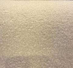 Fuzzy Wooly Boucle Ivory Upholstery Fabric By The Yard