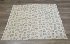 Harry Potter Hogwarts Houses Letters Beige Camelot Fabric 100% Cotton 1 Yard