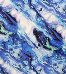 BTY Keepsake Blue AGATE Multicolor 100% Cotton Quilt Crafting Fabric by YARD