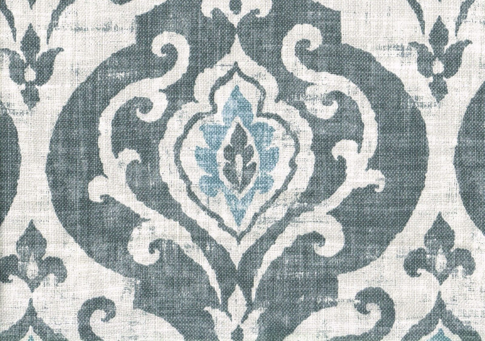 Covington Fabric Suri Slate Cotton Blend Drapery Upholstery