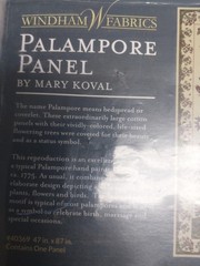 Huge Rare Palampore Panel by Mary Koval for Windham Fabrics #40369 47″ x 87″