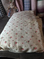 2 Yards Cotton Fabric Pink Rose Floral Print Quilting Sewing Craft 56” Wide