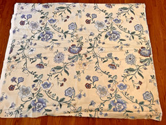 10 Yards VTG 1981 Floral Bloomcraft Travis Luther Decorator Fabric
