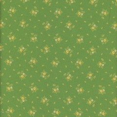 Marcus Fabrics Sheryl Johnson 1800s Civil War Repro Woof & Warp Yellow Green FQ