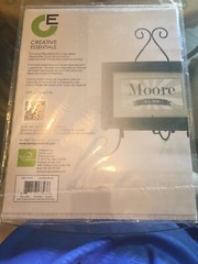 Moore Creative Essentials Laminated Burlap Sheets Pack of 3 8.5in X 11in. Yute