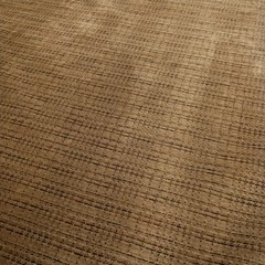 Vintage MCM Dark Brown Velour Upholstery Fabric 10 Yards Retro Textured Plush