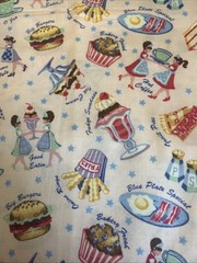 2 Yards Of Cotton Fabric (631) Sold By The Yard