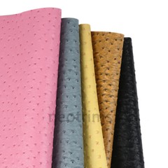 Neotrims Ostrich Skin Faux PVC PU Leatherette Fabric,Fat Square,Light Upholstery