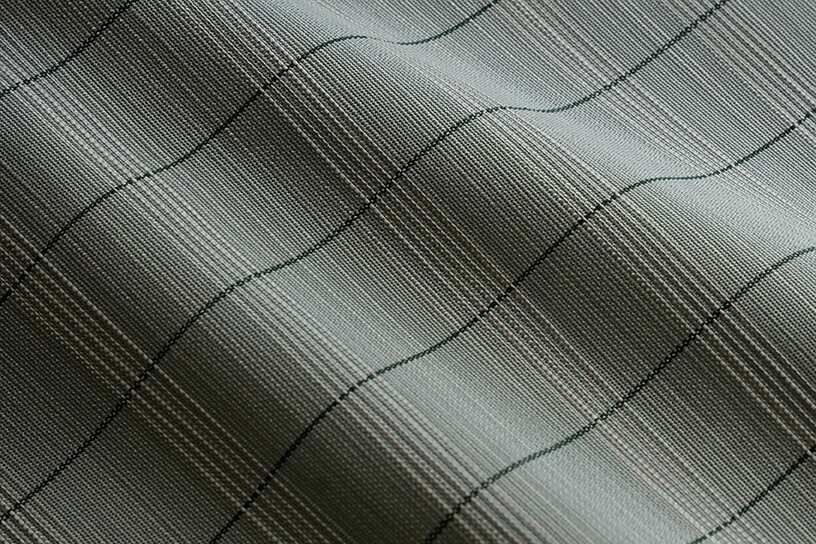 Perennials Striped Outdoor Uphol Fabric- Garden Row / Patina 0.75 yds 905-42