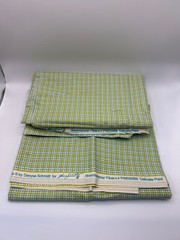 Westminster Fibers Dainty Plaid Check Fabric Green Blue White PWDS069