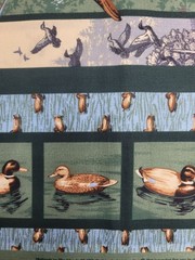 Mallards In The Marsh Large Duck Quilting Bundle W/ Panel And 2 Matching Prints