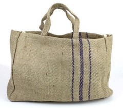 Jute Tote Bag 16.75×13.5″x5″
