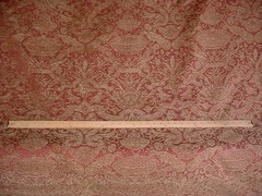 22-7/8Y Kravet 19129 Antique Gold French Gothic Urn Chenille Upholstery Fabric