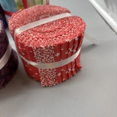 Lot Of 10 X 2.5” Jelly Roll Assorted Colors