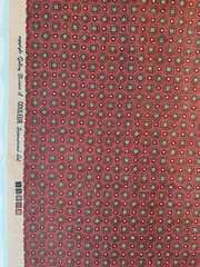 Fabric VTG 70s Couleur International Retro Geometric Medallion Soft Drape 36×60″