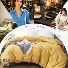 100% Combed Cotton Fabric by The Yard, 66 inches Wide, Premium Soft Breathabl…