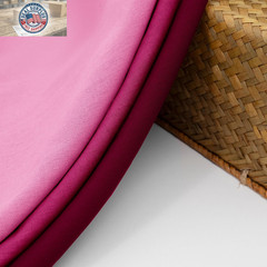 Pink Linen Cotton Fabric Half Yard 61″ Wide, Linen Cotton Blend | Breathable 60%