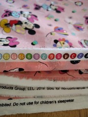 Disney Pink Mickey Minnie Scattered Over Easter Eggs by Springs Creative 1 Yard