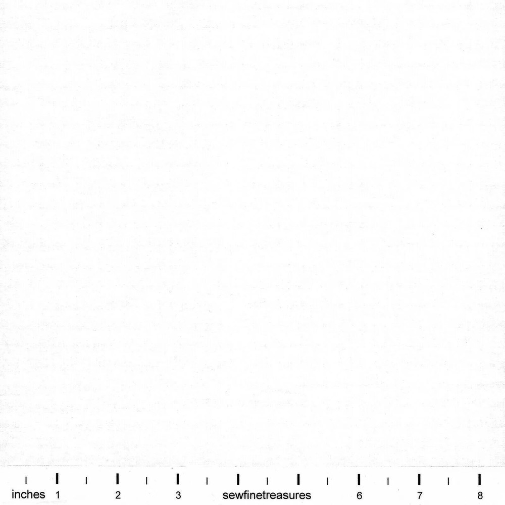 SoHo Solids WHITE Pure White Timeless Treasures Fabric By the FQ – 1/4 YD
