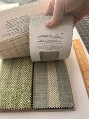 Pindler Check In Stripes Checks Solid Fabric Sample Books Craft Maker Doll House