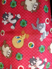 Looney Tunes Babies Bugs Fabric 13″ x 10.5″ Sewing Crafting Length Piece New